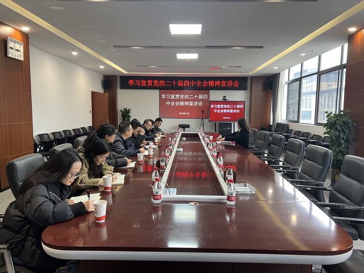 昭普（乐西）公司党委委员、副总经理文燕作党的二十届四中全会精神专题宣讲