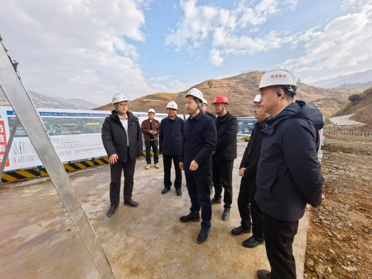 凉山州人民政府副州长高晶晶调研昭普高速项目