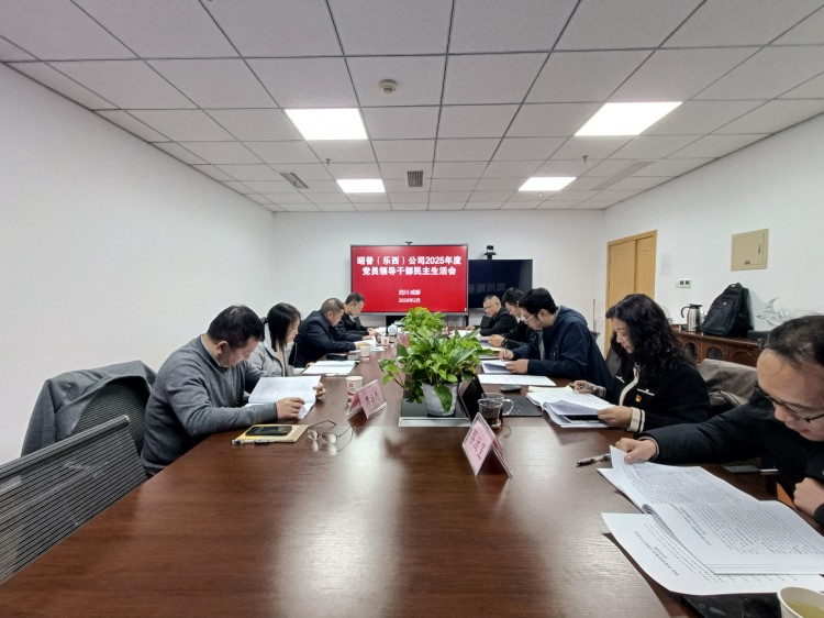 昭普（乐西）公司召开2025年度党员领导干部民主生活会