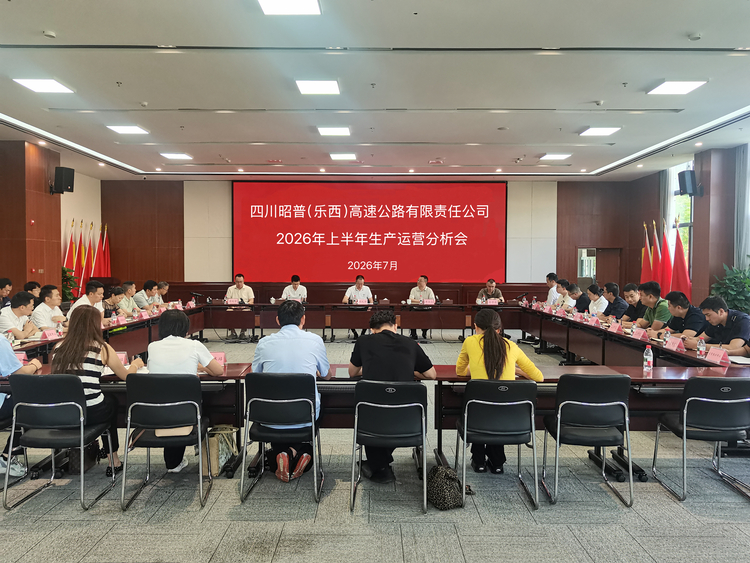 昭普（乐西）公司召开2026年上半年生产运营分析会